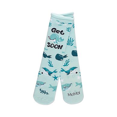 Get Whale Soon Greeting Card Crew Socks