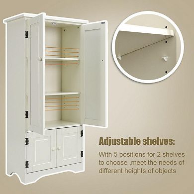 Accent Storage Cabinet Adjustable Shelves