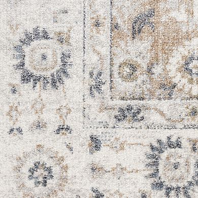 Nourison Astra Floral Persian Washable Indoor Rug