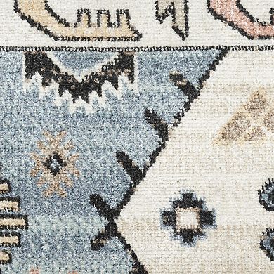 Nourison Washable Decor Southwestern Geometric Indoor Rug