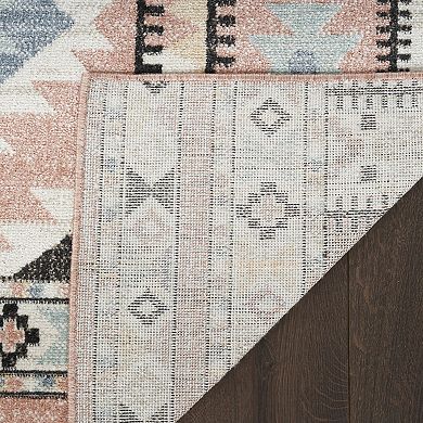 Nourison Washable Decor Geometric Bohemian Indoor Rug