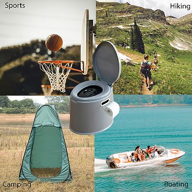 Portable Travel Toilet for Outdoor Camping and Hiking