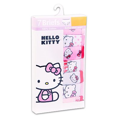 Girls 4-10 Sanrio Hello Kitty Underwear 7-Pack