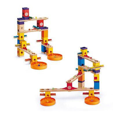 Hape Quadrilla Wooden Marble Run Construction Playset