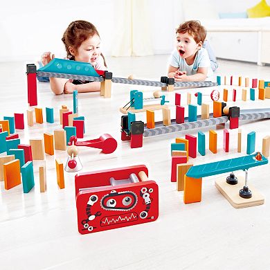 Hape Wooden Domino Ball STEAM Learning Set