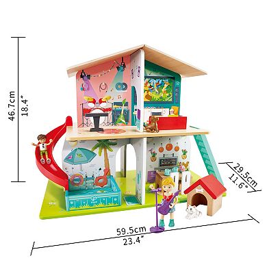 Hape Rock & Slide Dollhouse