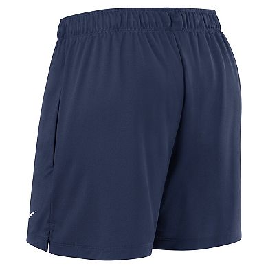 Women's Nike Navy Kansas City Royals Authentic Collection City Connect Practice Performance Shorts