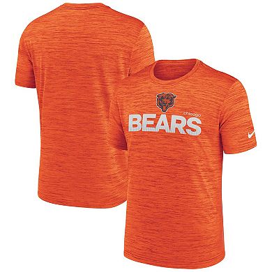 Men's Nike Orange Chicago Bears Blitz Velocity Modern Performance T-Shirt