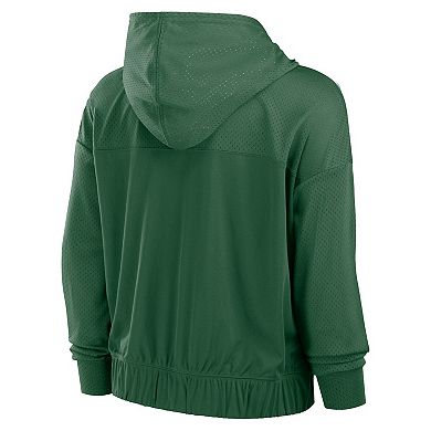 Women's Fanatics Green New York Jets Script Lock Full-Zip Hoodie