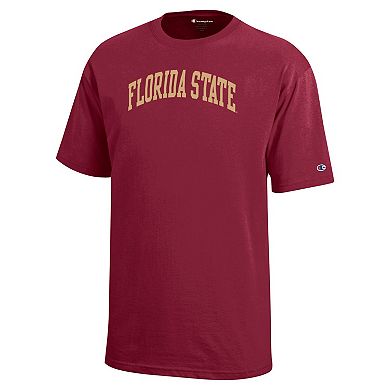 Youth Champion Garnet Florida State Seminoles Team Arch T-Shirt