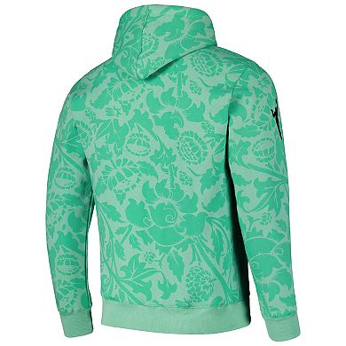 Unisex Green New York Liberty Floral Premium Pullover Hoodie