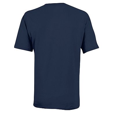 Youth Champion Navy Michigan Wolverines Team Arch T-Shirt