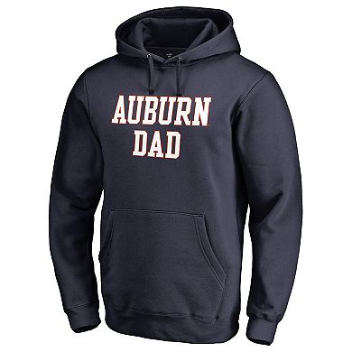 Men's Navy Auburn Tigers Team Dad Pullover Hoodie