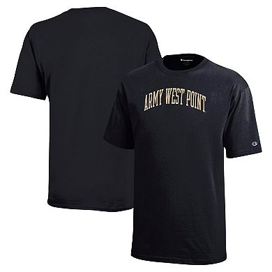 Youth Champion Black Army Black Knights Team Arch T-Shirt