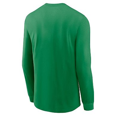 Men's Nike Green Oregon Ducks Alternate Logo Long Sleeve T-Shirt