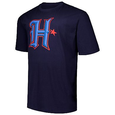 Men's Fanatics Navy Houston Texans Big & Tall Alternate Logo T-Shirt