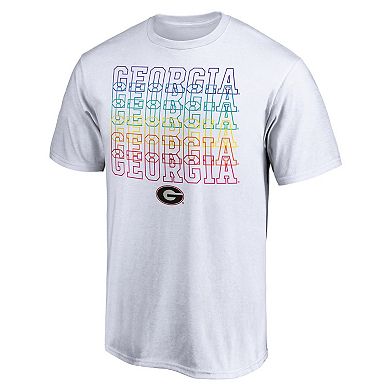 Men's White Georgia Bulldogs City Pride T-Shirt