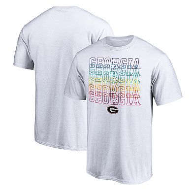 Men's White Georgia Bulldogs City Pride T-Shirt