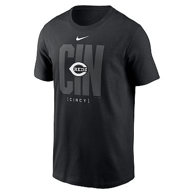 Men's Nike Black Cincinnati Reds Fashion Local T-Shirt