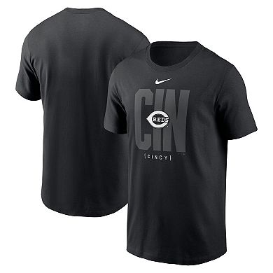 Men's Nike Black Cincinnati Reds Fashion Local T-Shirt