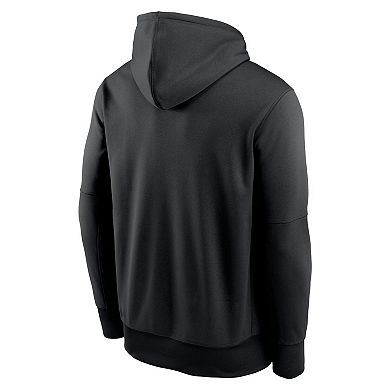 Men's Nike Black Philadelphia Eagles Icon Performance Pullover Hoodie