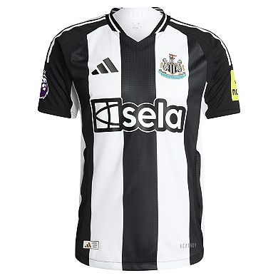 Men's adidas  Black Newcastle United 2024/25 Home Authentic Jersey