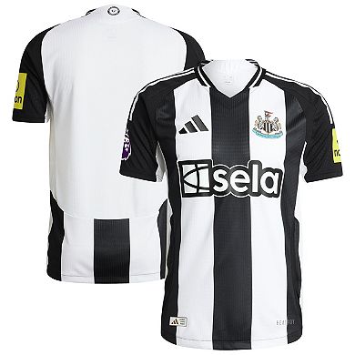 Men's adidas  Black Newcastle United 2024/25 Home Authentic Jersey