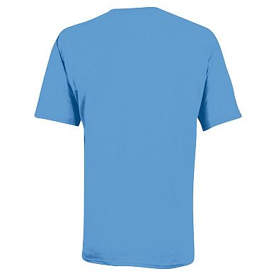 Youth Champion Carolina Blue North Carolina Tar Heels Arch Over Logo T-Shirt