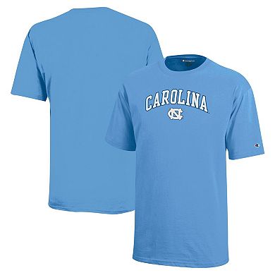 Youth Champion Carolina Blue North Carolina Tar Heels Arch Over Logo T-Shirt