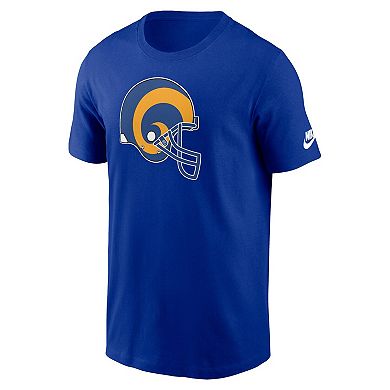 Men's Nike Royal Los Angeles Rams Rewind Logo Essential T-Shirt