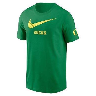 Men's Nike Green Oregon Ducks Campus Mascot T-Shirt