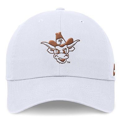 Men's Nike White Texas Longhorns Legacy Club Performance Adjustable Hat