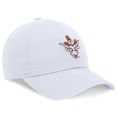 Men's Nike White Texas Longhorns Legacy Club Performance Adjustable Hat