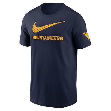 Men's Nike Navy West Virginia Mountaineers Campus Mascot T-Shirt