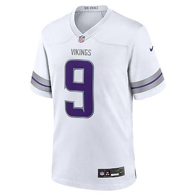 Men's Nike J.J. McCarthy White Minnesota Vikings Alternate Game Player Jersey