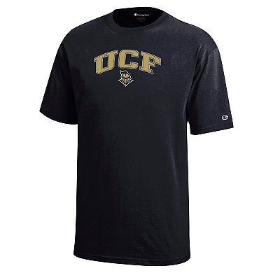 Youth Champion Black UCF Knights Arch Over Logo T-Shirt