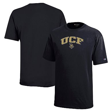 Youth Champion Black UCF Knights Arch Over Logo T-Shirt