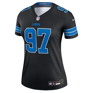 Women's Nike Aidan Hutchinson Black Detroit Lions Legend Jersey