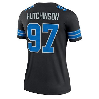 Women's Nike Aidan Hutchinson Black Detroit Lions Legend Jersey