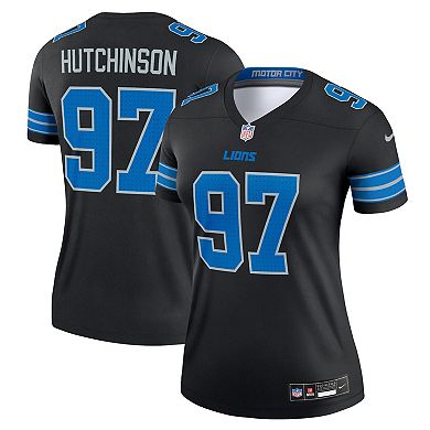 Women's Nike Aidan Hutchinson Black Detroit Lions Legend Jersey