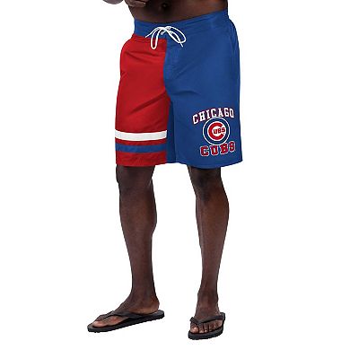 Men's G-III Sports by Carl Banks Royal Chicago Cubs Anchor Swim Trunks