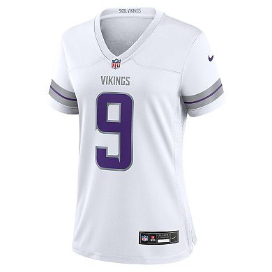 Women's Nike J.J. McCarthy White Minnesota Vikings Alternate Game Player Jersey