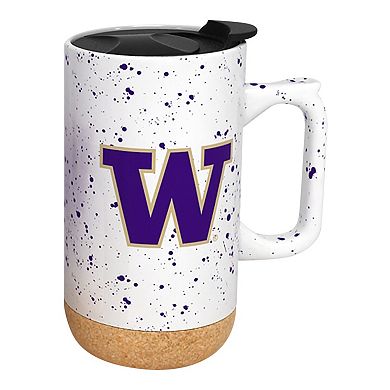 Washington Huskies 18oz. Speckle Cork Mug