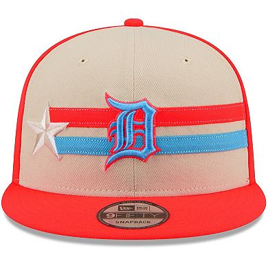 Men's New Era  Cream Detroit Tigers 2024 MLB All-Star Game  9FIFTY Snapback Hat