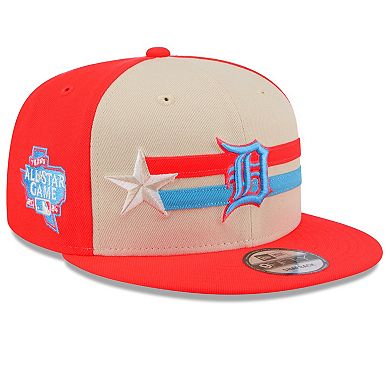 Men's New Era  Cream Detroit Tigers 2024 MLB All-Star Game  9FIFTY Snapback Hat