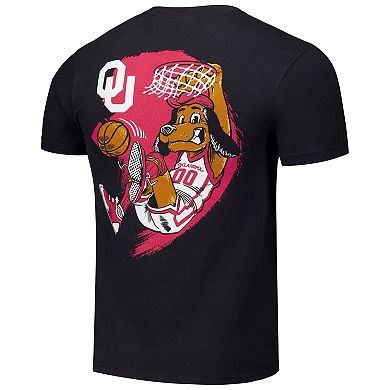 Unisex Black Oklahoma Sooners Hyper Local Top Daug Slam Dunk T-Shirt