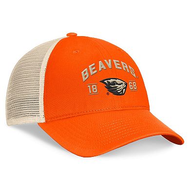 Men's Top of the World Orange Oregon State Beavers Heritage Waylon Trucker Adjustable Hat