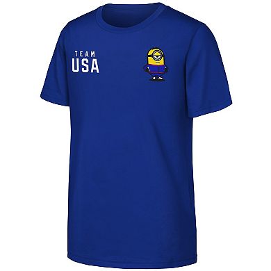 Youth  Royal Team USA Minions T-Shirt