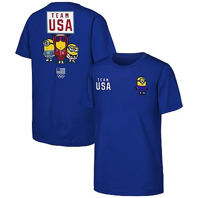 Youth  Royal Team USA Minions T-Shirt