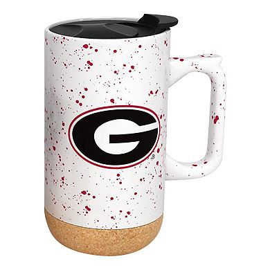 Georgia Bulldogs 18oz. Speckle Cork Mug